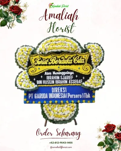 Papan Bunga Duka di Sudikampiran